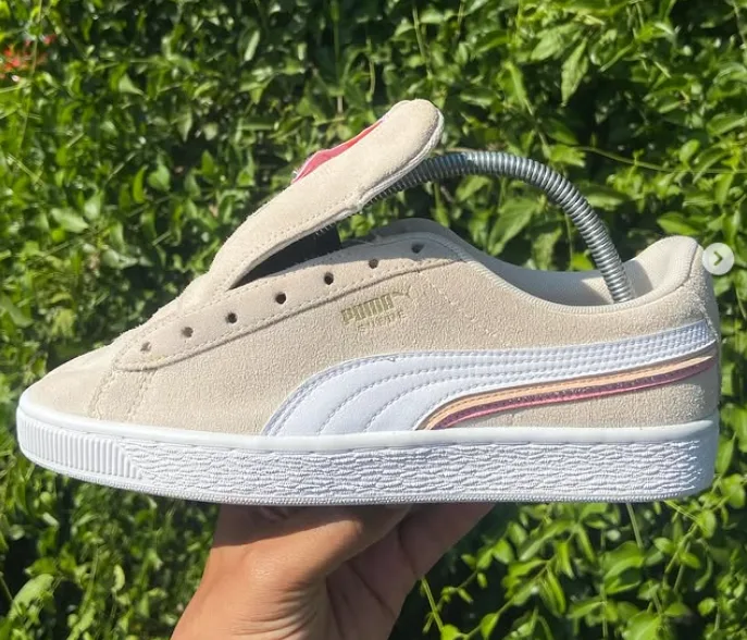 Puma Suede em camurça depois do serviço