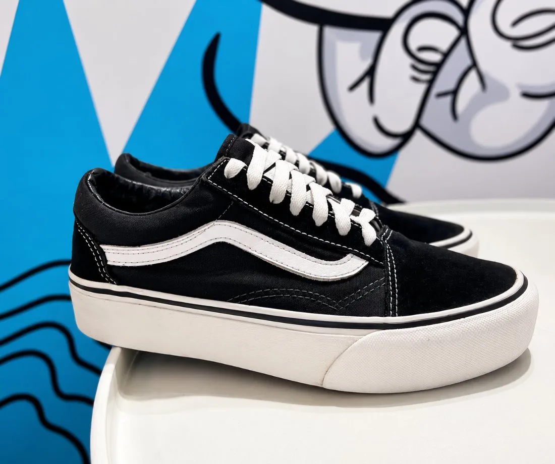 Vans Old Skool Platform limpo e impermeabilizado pela Wash Sneakers 21